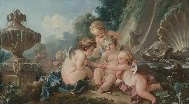 Cupidos en conspiración - François Boucher