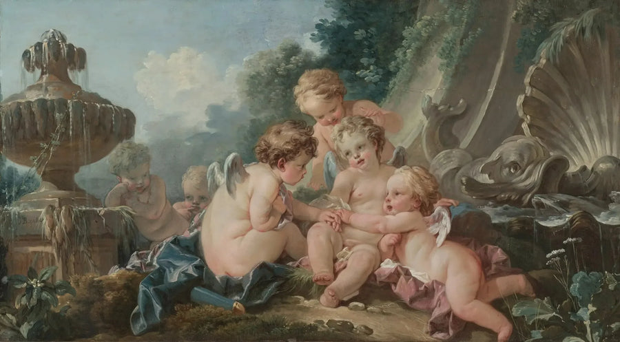 Cupidos en conspiración - François Boucher