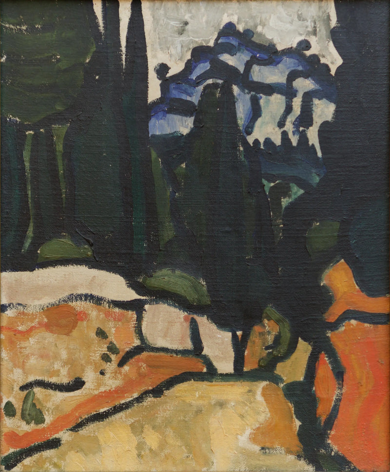 Ciprés en Cassis - André Derain