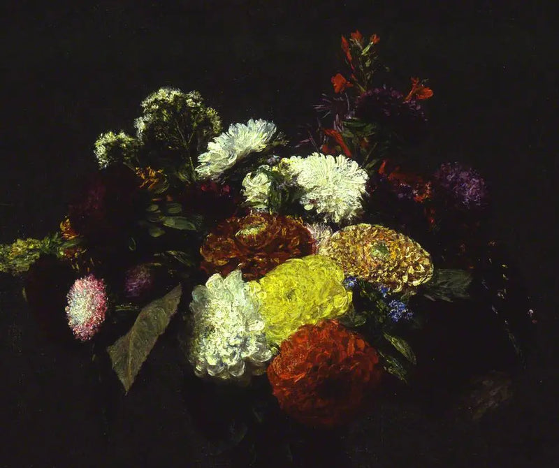 Dalias - Henri Fantin-Latour