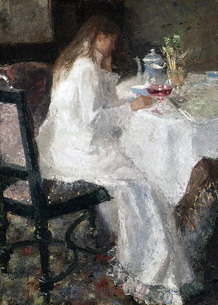 La dama de blanco - Jan Toorop