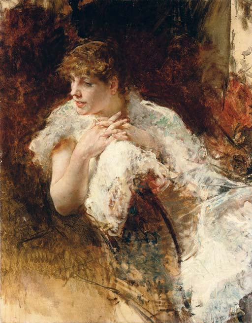 Dame Napolitana - Giuseppe De Nittis