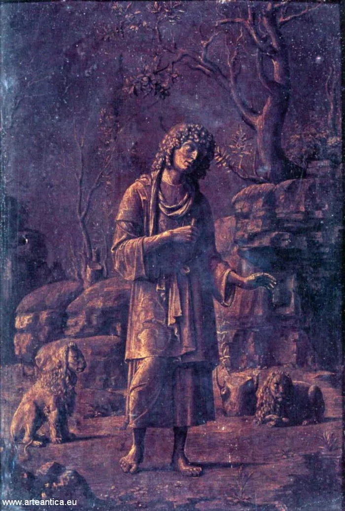 Daniel en la fosa de los leones - Cima da Conegliano