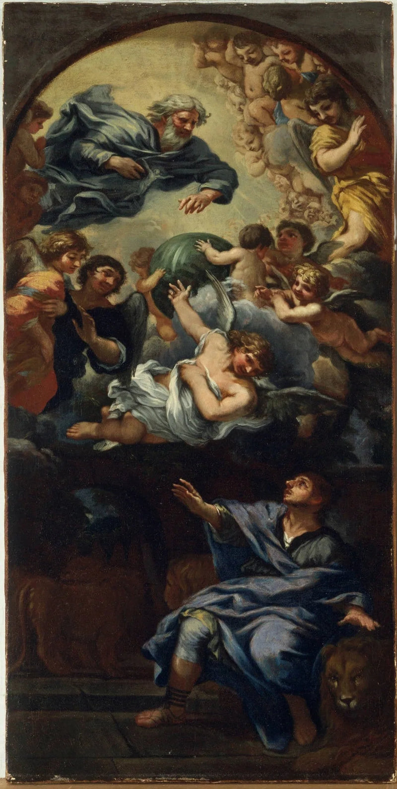 Daniel en la fosa de los leones - Pietro da Cortona