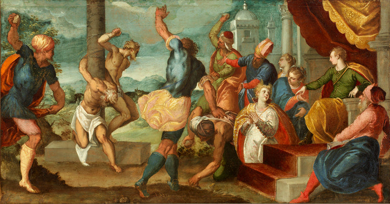 Daniel en el juicio de los ancianos - Jacopo Tintoretto