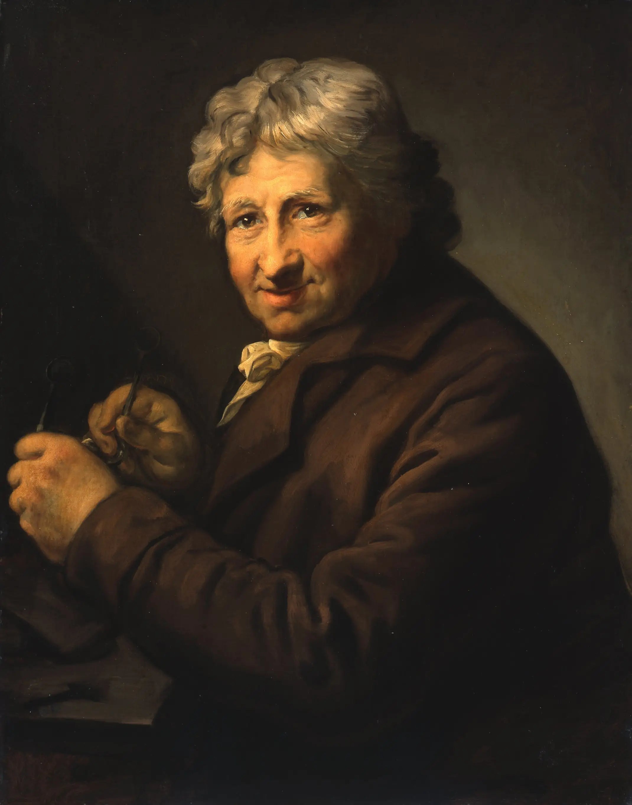 Daniel Nikolaus Chodowiecki - Anton Graff image 1 copie peinte à la main à l’huile
