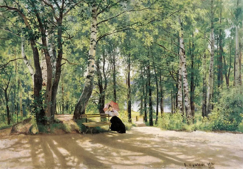 En la casa de campo (cerca de la casa de campo) - Ivan Chichkine