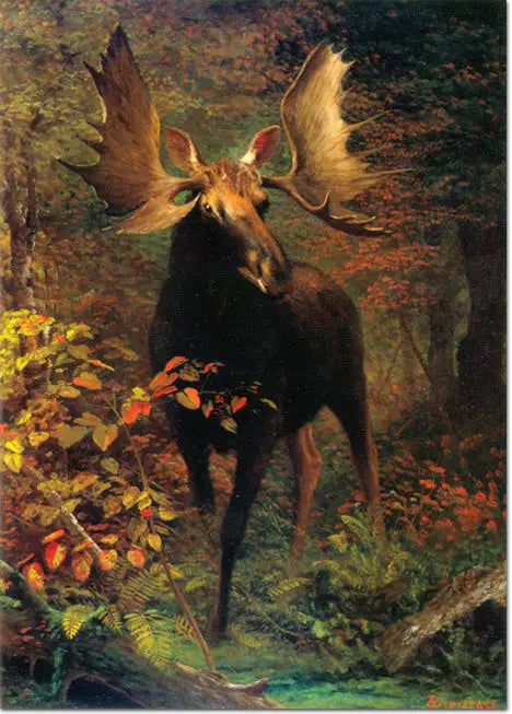 En el bosque - Albert Bierstadt
