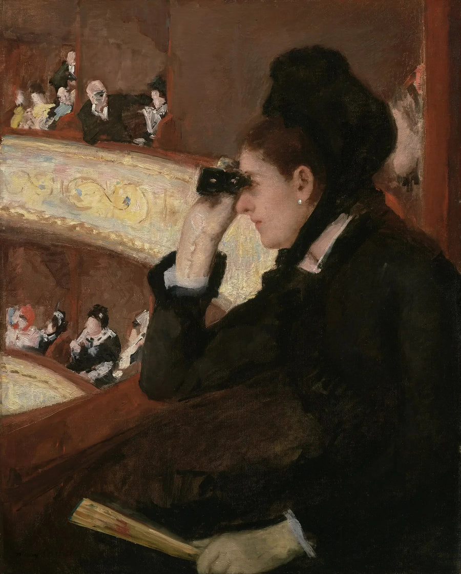 En el palco - Mary Cassatt