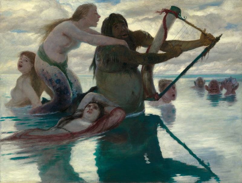 En el mar - Arnold Böcklin