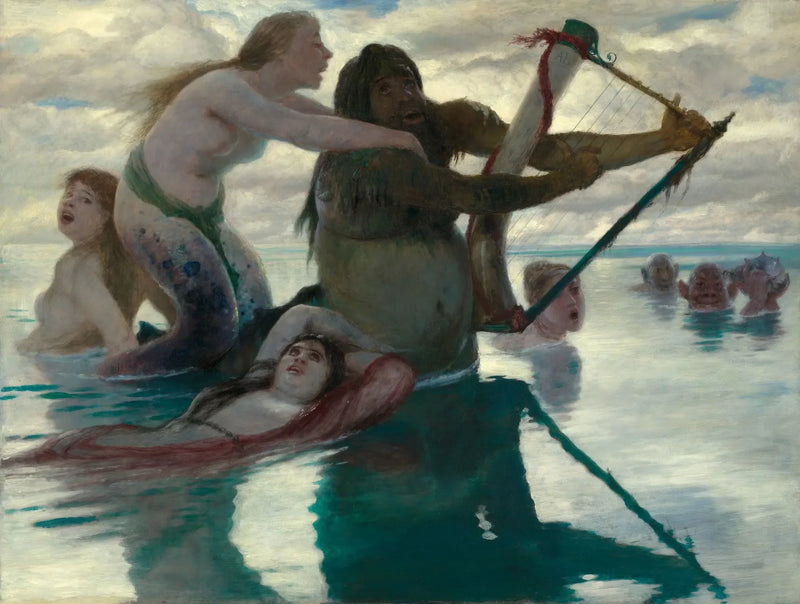 En el mar - Arnold Böcklin