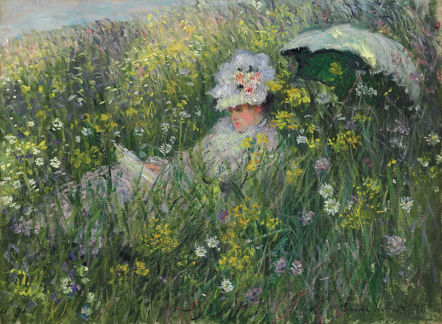 En la pradera W405 - Claude Monet