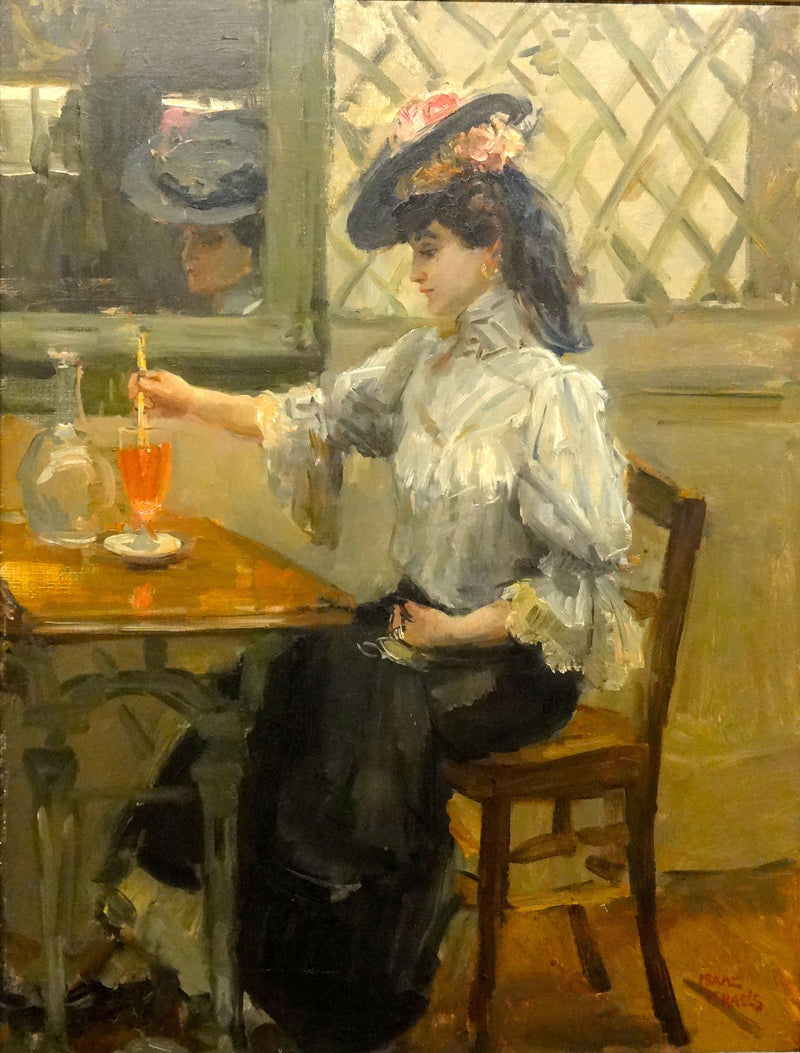En el café - Isaac Israel