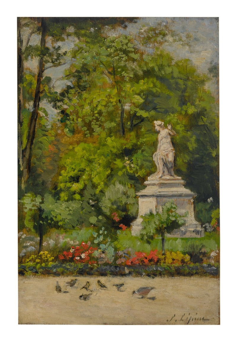 En el jardín de Luxemburgo - Stanislas Lépine