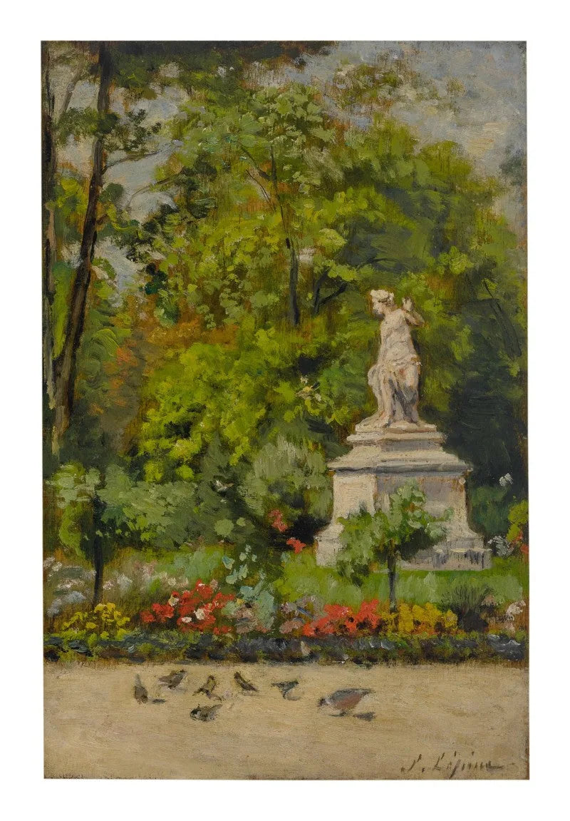 En el jardín de Luxemburgo - Stanislas Lépine
