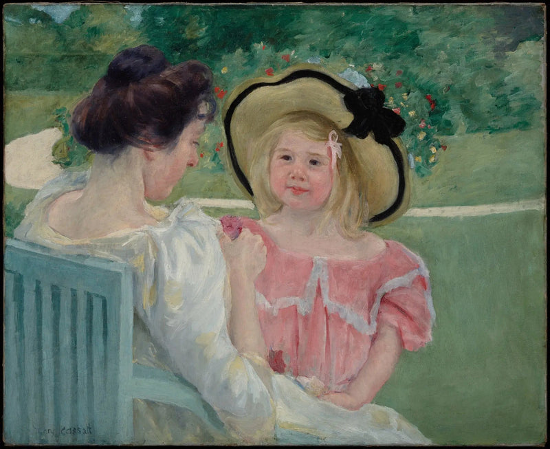 En el jardín - Mary Cassatt