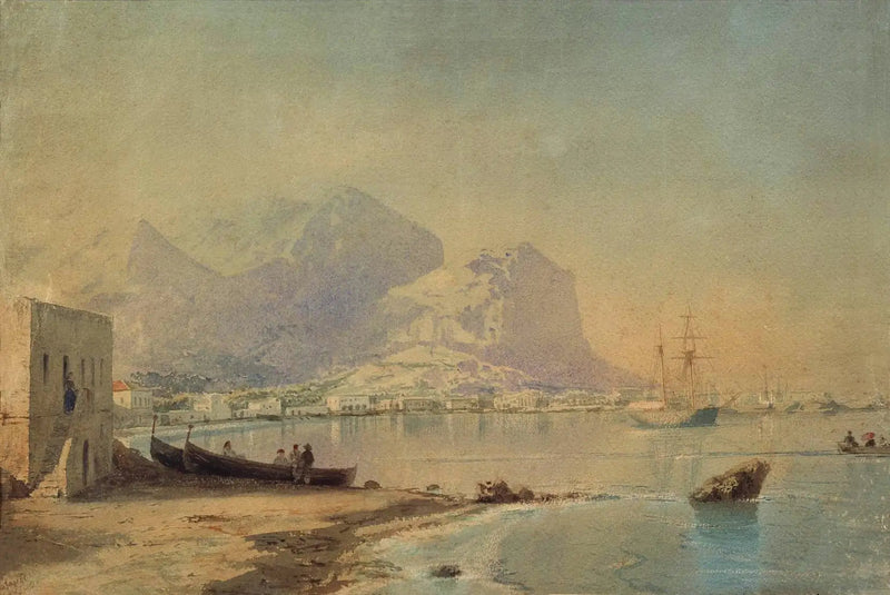 En el puerto - Ivan Aïvazovski