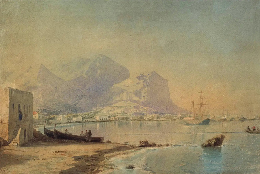 En el puerto - Ivan Aïvazovski