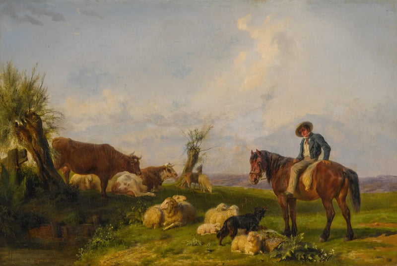 En el prado - Rosa Bonheur