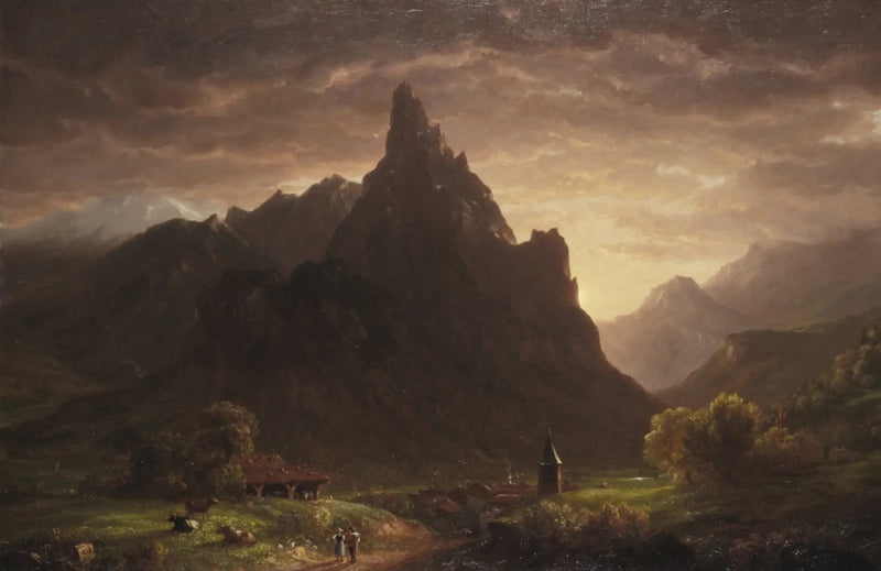 En el Simmental, en Suiza - Thomas Cole