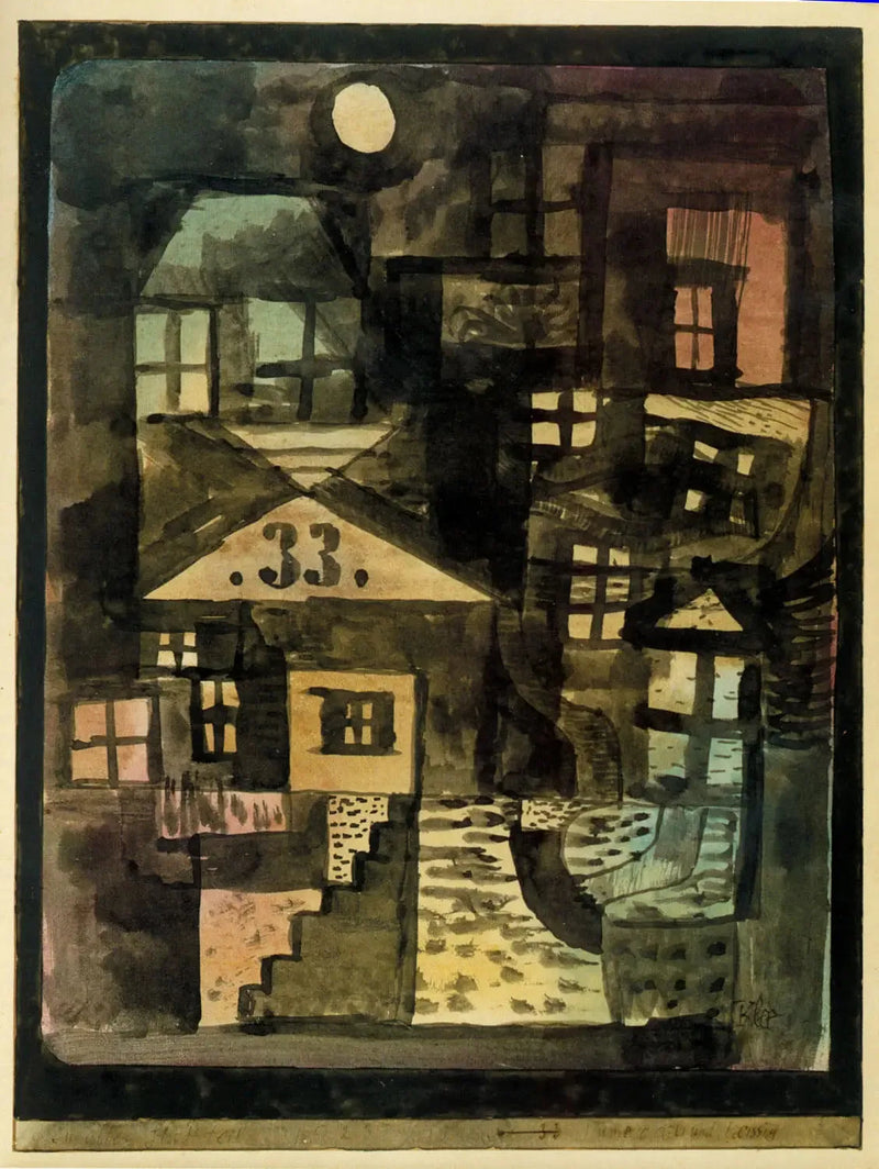 En el Viejo Barrio, Número Treinta y Tres - Paul Klee