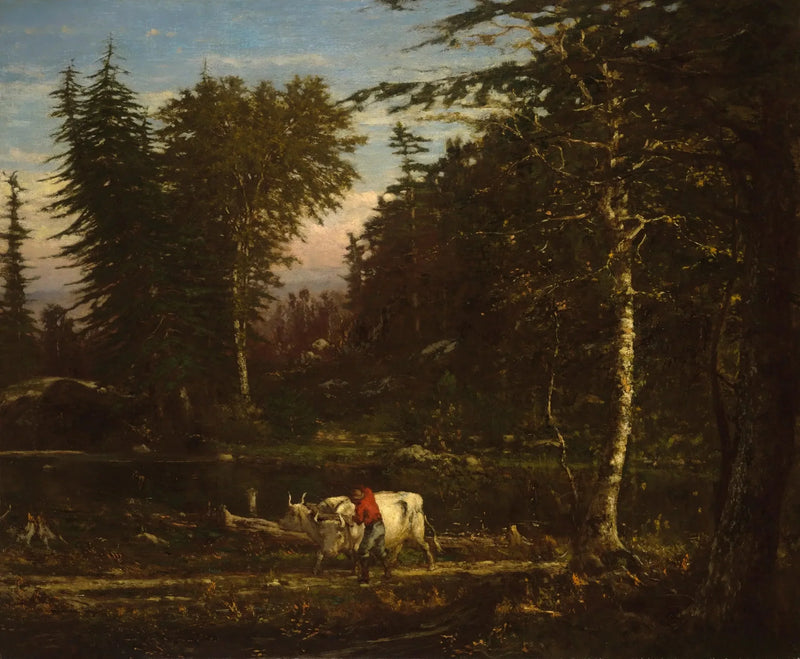 En los Adirondacks - George Inness
