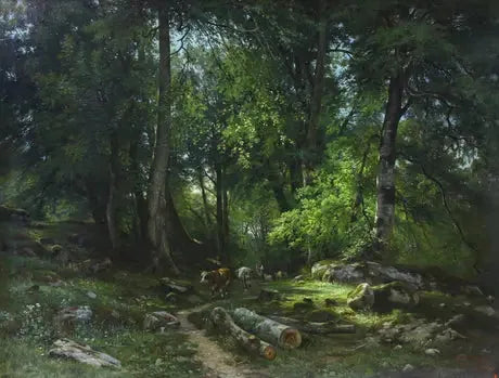 En los bosques - Ivan Chichkine