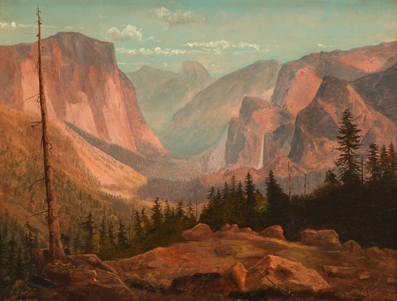 En las montañas de la Sierra Nevada - Albert Bierstadt