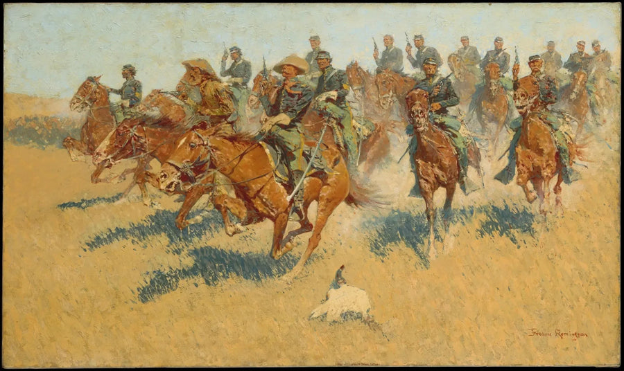 En las llanuras del sur - Frederic Remington