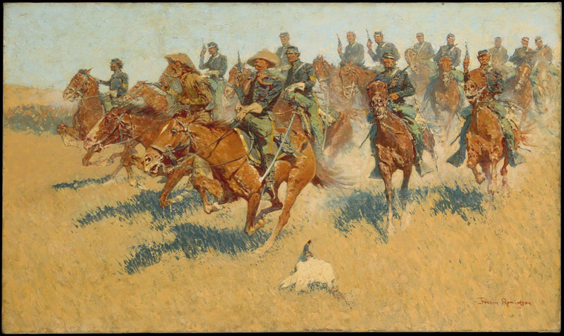 En las llanuras del sur - Frederic Remington