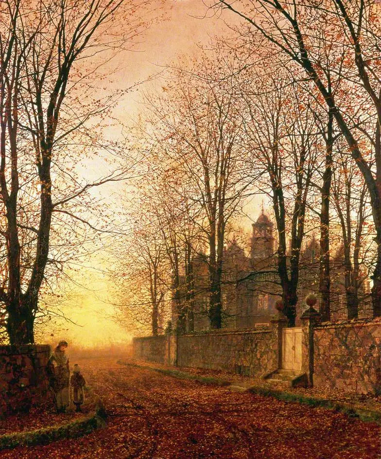 En tiempos antiguos - John Atkinson Grimshaw