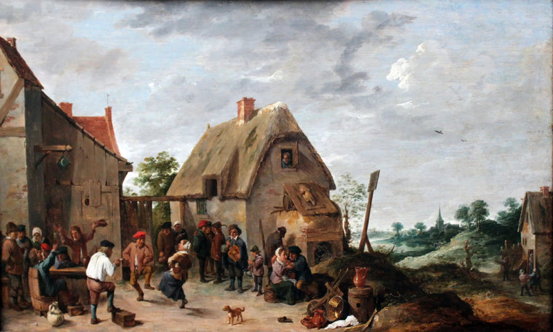 Danza en la feria del pueblo - David Teniers el Joven