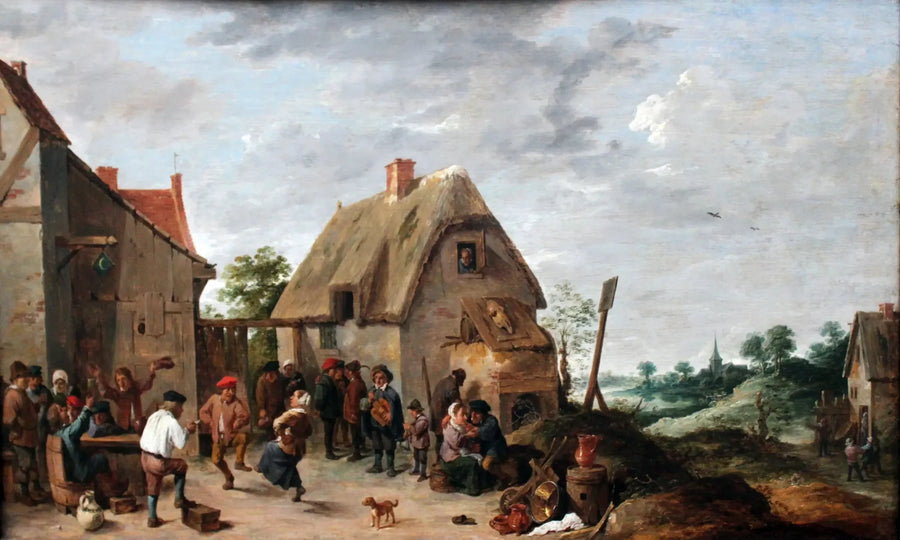 Danza en la feria del pueblo - David Teniers el Joven