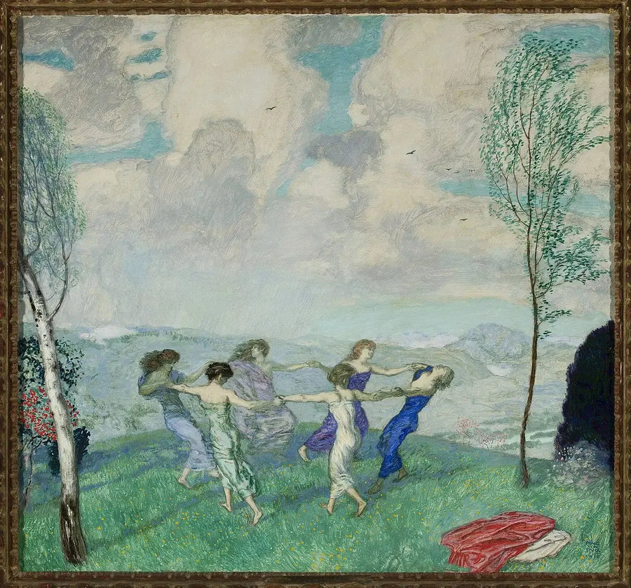 Danza en Círculo - Franz Von Stuck