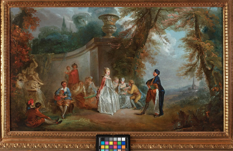 Danza veneciana (Fiestas Venecianas) - Antoine Watteau