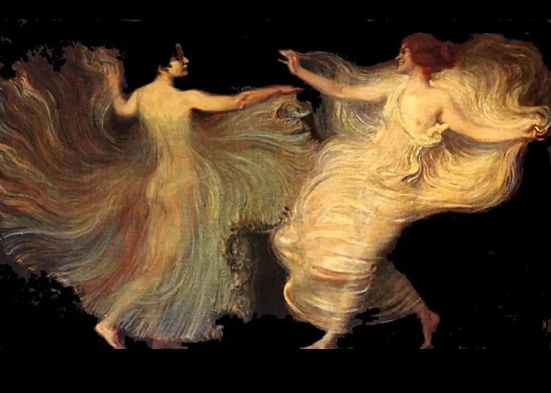 Bailarines - Franz Von Stuck
