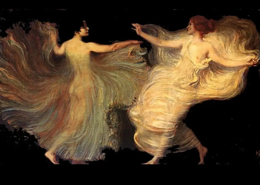 Bailarines - Franz Von Stuck