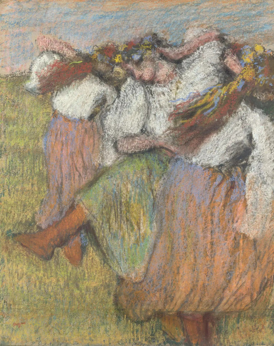 Bailarines ucranianos - Edgar Degas