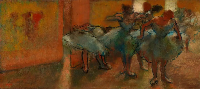 Bailarinas en el hogar - Edgar Degas