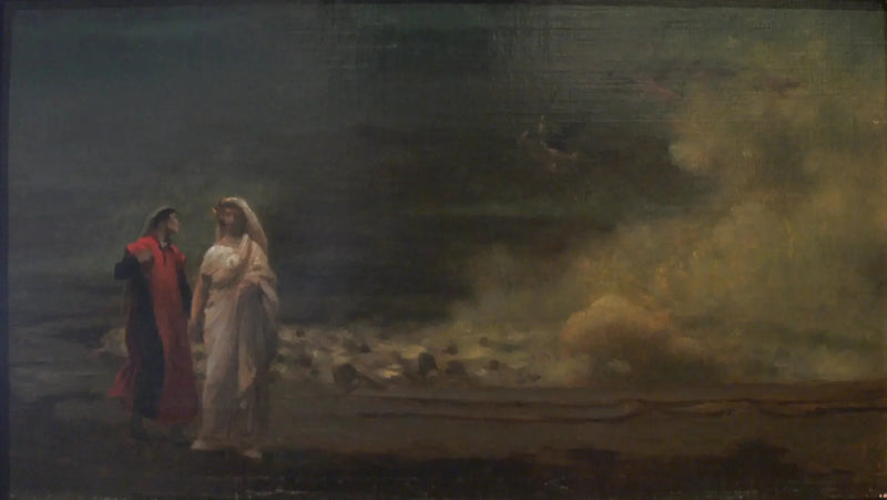 Dante y Virgilio en los Infiernos - Jean-Léon Gérôme