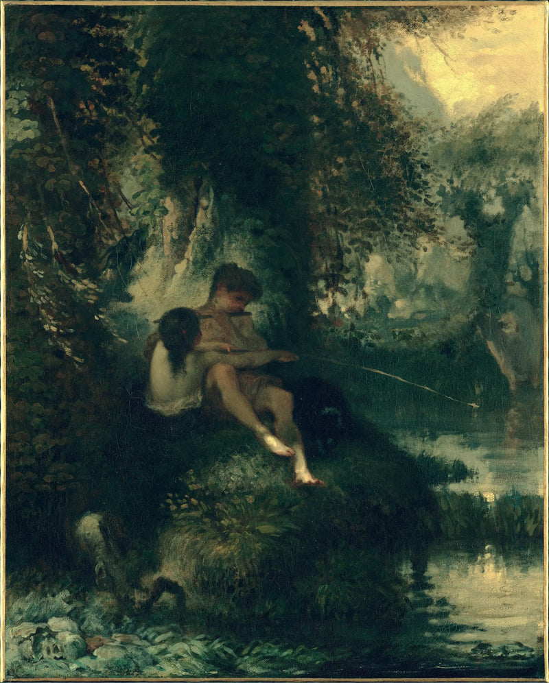Daphnis y Chloe - Jean-François Millet