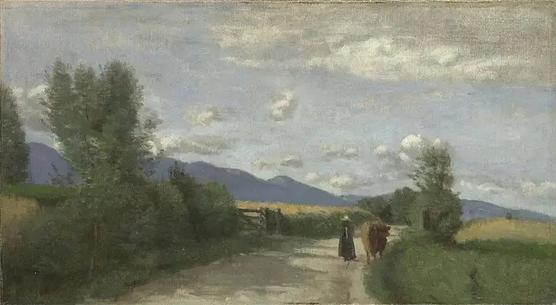 Dardagny, mañana - Jean-Baptiste Camille Corot