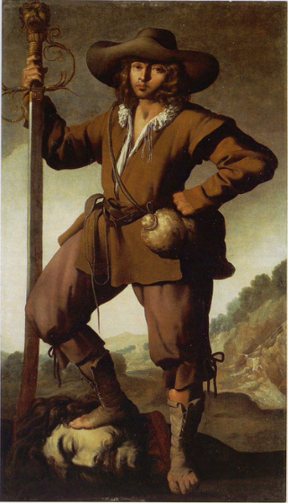 David con la cabeza de Goliat - Francisco de Zurbarán