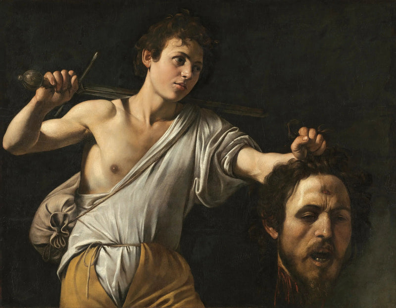 David con la cabeza de Goliat - Caravaggio
