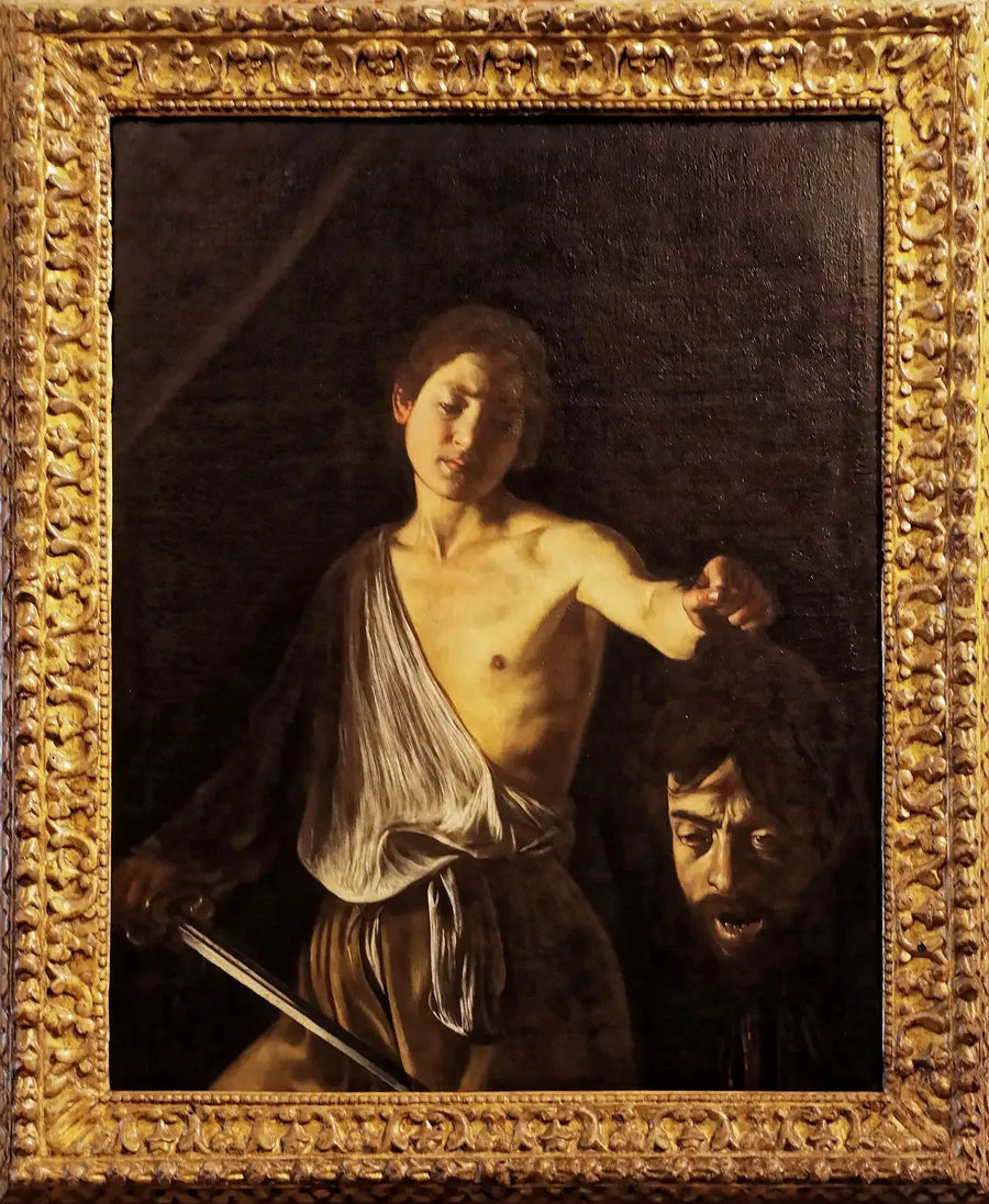 David con la cabeza de Goliat - Caravaggio