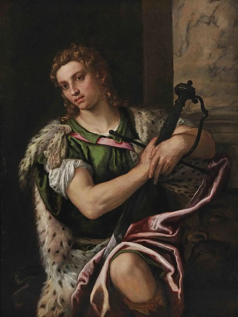 David con la cabeza de Goliat - Paolo Veronese