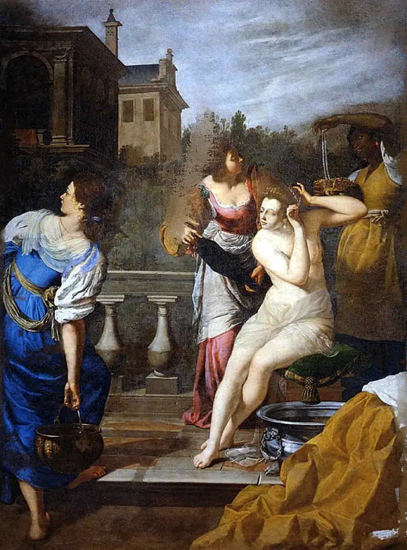 David y Betsabé - Artemisia Gentileschi