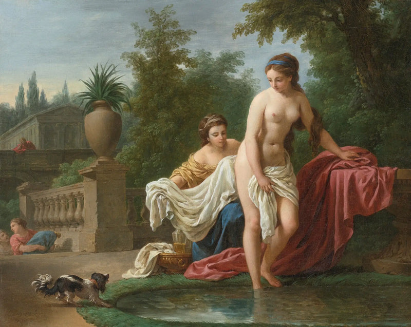 David y Betsabé - Louis Jean François Lagrenée