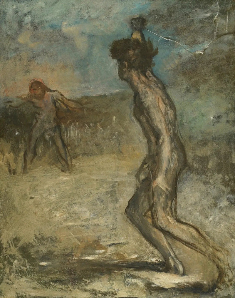 David y Goliat - Edgar Degas