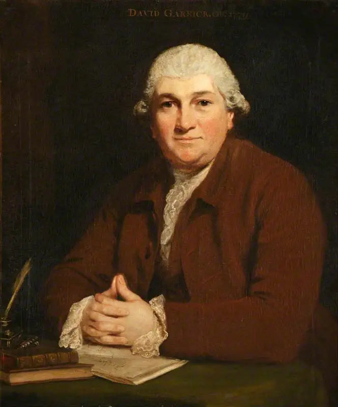 David Garrick (1717-1779) « El retrato del prólogo » - Joshua Reynolds